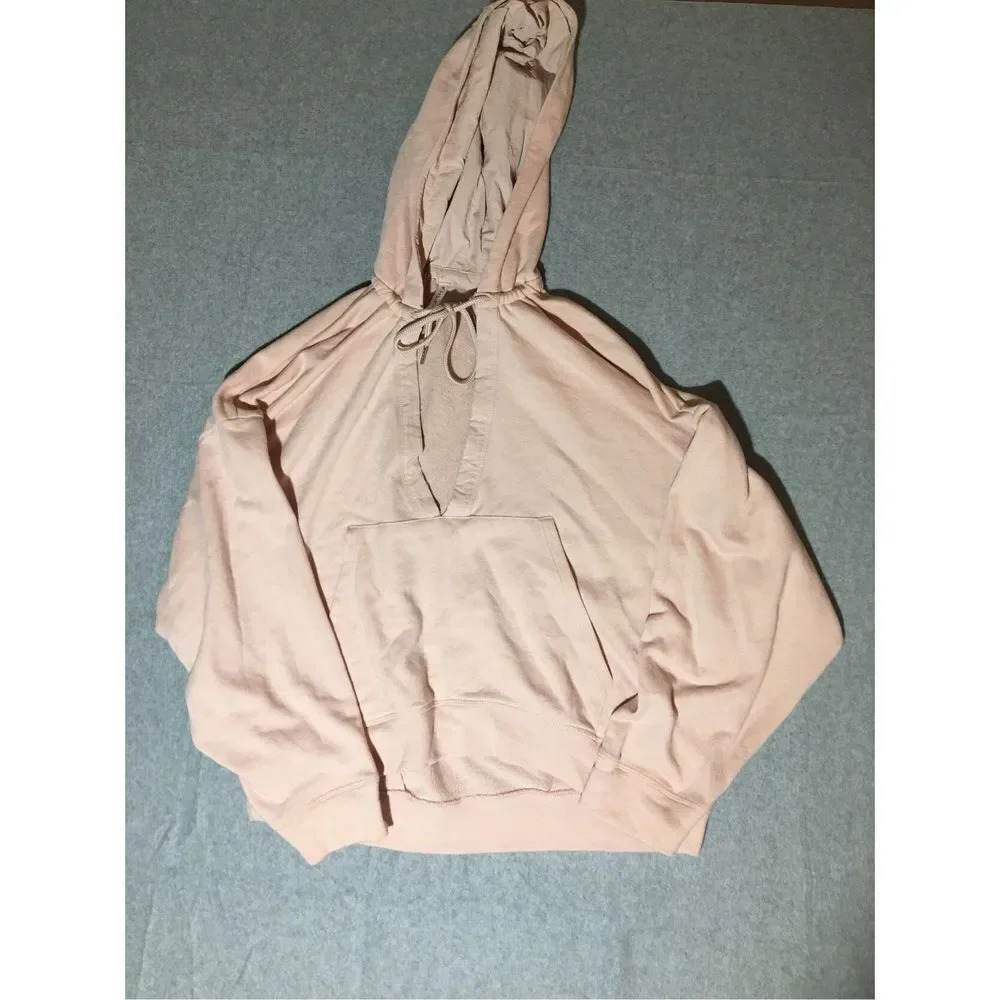 Womens Fabletics Hoodie Size Medium Pink Athletic Casual Cute Trendy